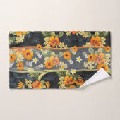 Hibiscus hawaïen Aloha Serviette Ensemble (Serviette à main)