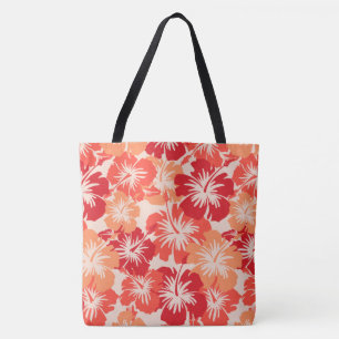Hibiscus Hawaii Floral Aloha Beach sac