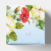 Hibiscus Hawiian Tropical | Feestbox Bedankdoosjes (Bovenkant)