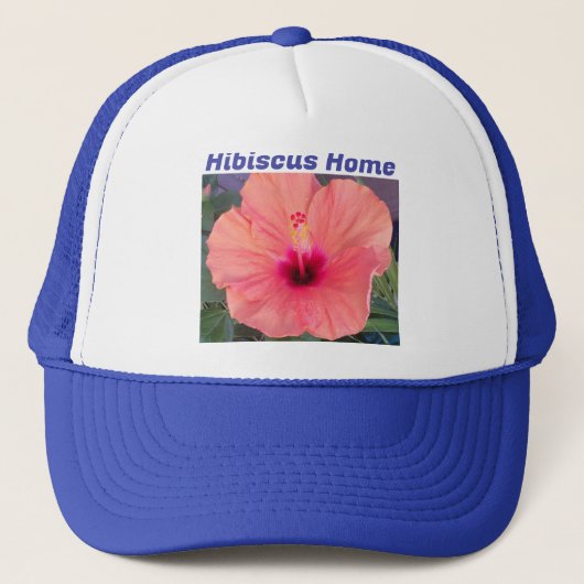 Hibiscus Home Trucker Pet (Voorkant)
