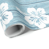 Hibiscus inpakpapier Driftwood Beach. (Rol Hoek)