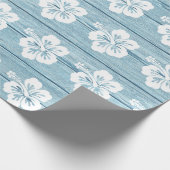 Hibiscus inpakpapier Driftwood Beach. (Hoek)