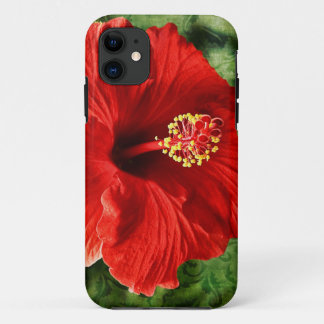 Hibiscus iPhone 5/5S, hard Xtreme iPhone 11 Hoesje