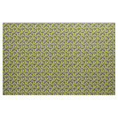 Hibiscus jaune d'Hawaï, tissu d'impression florale (Yard)