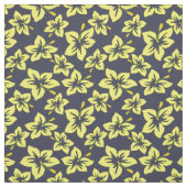 Hibiscus jaune d'Hawaï, tissu d'impression florale (Échantillon)
