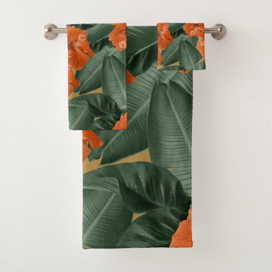 Hibiscus Jungle Rêve Feuille #3 #tropical #décorat (En situation)