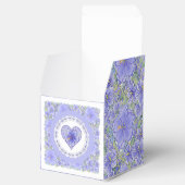 Hibiscus & kant BLAUW Bedankdoosjes (Geopend)