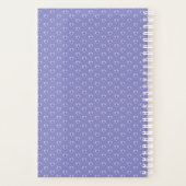 Hibiscus & kant BLAUW Planner (Achterkant)