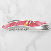 Hibiscus & kant ROOD Kurkentrekker (Achterkant)