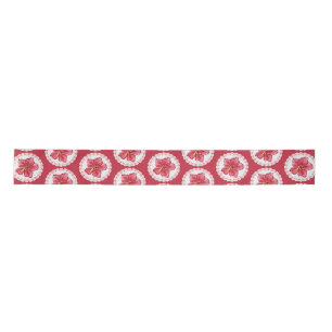 Hibiscus & kant ROOD Lint