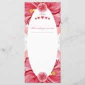 Hibiscus & kant ROOD Menu (Voorkant)