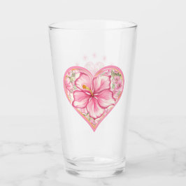 Hibiscus & kant ROZE Glas