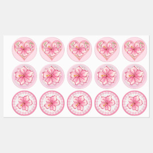 Hibiscus & kant ROZE Labels