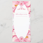 Hibiscus & kant ROZE Menu (Voorkant)