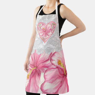 Hibiscus & kant ROZE Schort