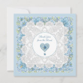 Hibiscus & kant TURQUOISE (Voorkant)