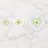 Hibiscus & kant WIT Confetti (Voorkanten)