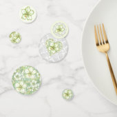 Hibiscus & kant WIT Confetti (Groep)