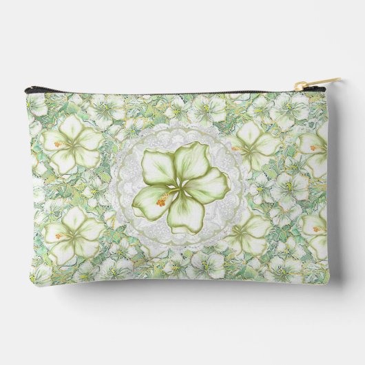 Hibiscus & kant WIT Etui (Achterkant)