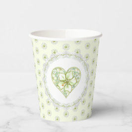 Hibiscus & kant WIT Papieren Bekers