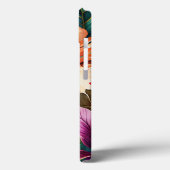 Hibiscus Leaf Waterverf Illustration Hoesje-Mate Case-Mate iPhone Case (Achterkant / Links)