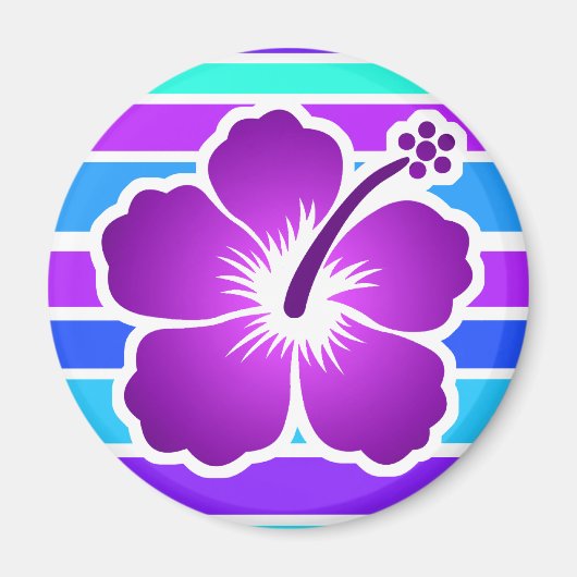 Hibiscus Magneet (Voorkant)