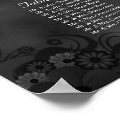 Hibiscus Mariage noir 15 tableaux Tableau de siège (Coin)