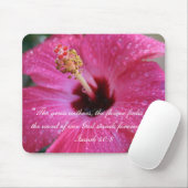 Hibiscus Mousepad Muismat (Met muis)