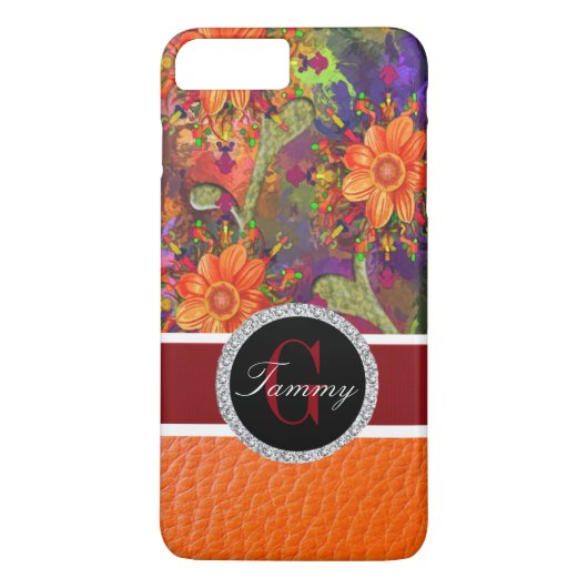 Hibiscus Oranje bloemen Case-Mate iPhone Case (Achterkant)