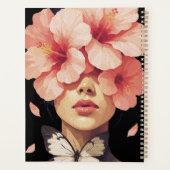Hibiscus & Papillon – Floral Botanique Moderne (Dos)
