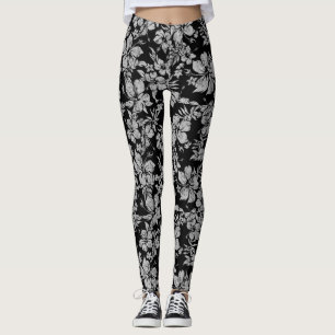 Hibiscus Pareau benauwd Hawaïaans Tropisch Leggings