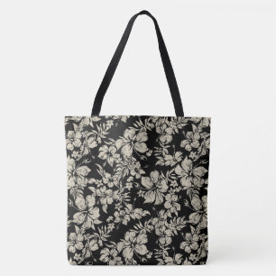 Hibiscus Pareau Distress Hawaiian Beach Bag Draagtas