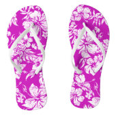 Hibiscus Pareau Distress  Hawaiian Teenslippers (Voetbed)