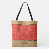 Hibiscus Pareau Hawaii Monogram Beach Sac (Dos)