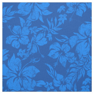 Hibiscus Pareau Hawaiian Floral Aloha Shirt Print Stof