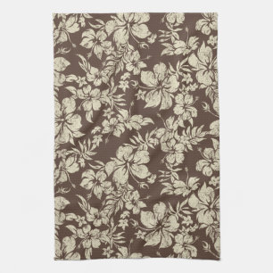 Hibiscus Pareau Hawaiian serviette de cuisine