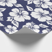 Hibiscus pattern cadeaupapier (Hoek)