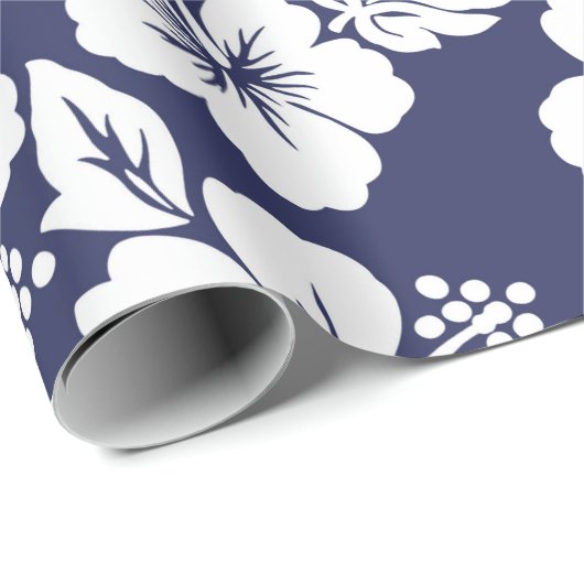 Hibiscus pattern cadeaupapier (Rol Hoek)