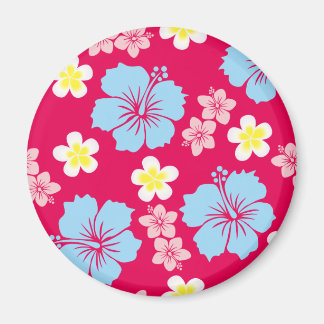 Hibiscus Pattern Magneet