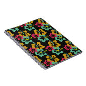 Hibiscus Pattern Notitieboek (Rechterzijde)