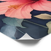 Hibiscus Perfect Poster (Hoek)