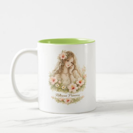 Hibiscus Prinses Engel Mok (Links)