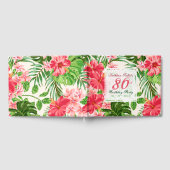 Hibiscus rose 80e anniversaire de la fête Livre d' (Complet)