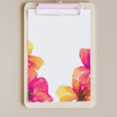 Hibiscus rose Floral Invitation à la douche nuptia