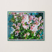 Hibiscus rose roux puzzle (Horizontal)