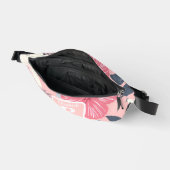 Hibiscus rose tropical personnalisé Monogramme (Ouvrir)