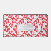 Hibiscus Rouge, Fleurs Rouges, Motif De Fleurs (Clavier et souris)