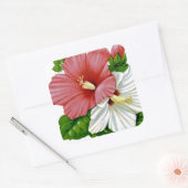 Hibiscus  Seed Packet Vierkante Sticker (Envelop)
