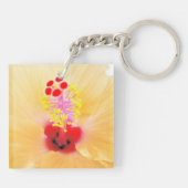 hibiscus sleutelhanger (Achterkant)