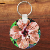 Hibiscus Sleutelhanger (Voorkant)